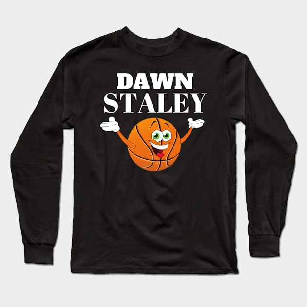 Dawn Staley Long Sleeve T-Shirt by eldridgejacqueline